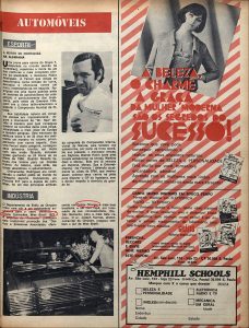 Revista O Cruzeiro – Ano XLIII – Nº 30 – 28-07-1971 – p.14
